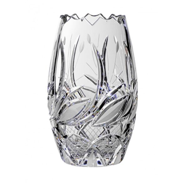 Viola * Cristal de plumb Vază în formă de butoi 18 cm (Tur11220)