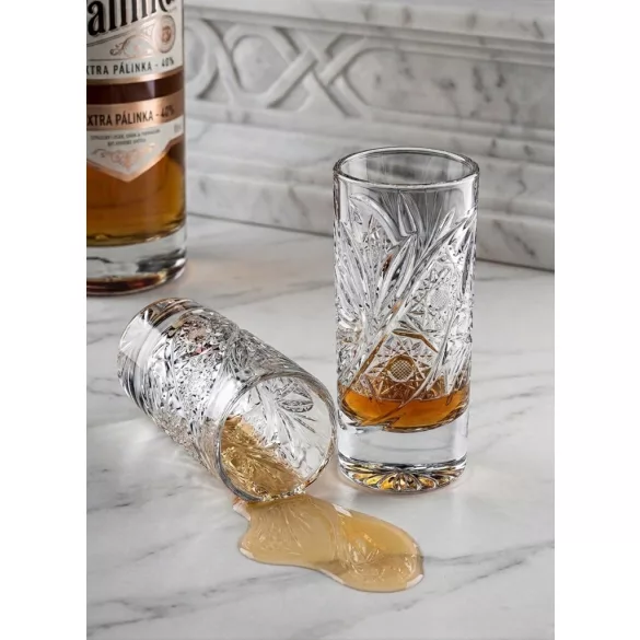 Liliom * Cristal de plumb Pahar de palincă 40 ml (11521)