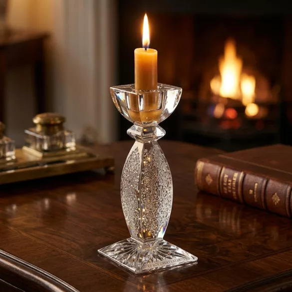 Lace * Cristal de plumb Suport pentru lumânare 20,5 cm (Domb13026)