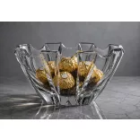 Modern * Cristal de plumb Bol oval 21 cm (15018)
