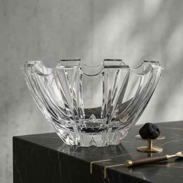 Modern * Cristal de plumb Bol oval 21 cm (15018)