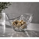 Modern * Cristal de plumb Bol oval 21 cm (15118)