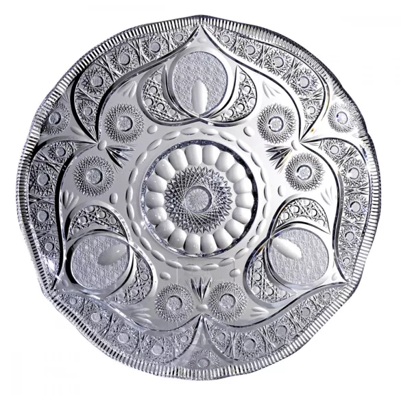 Other Goods * Cristal de plumb Platou mare pentru prăjituri 42 cm (Sze16446)