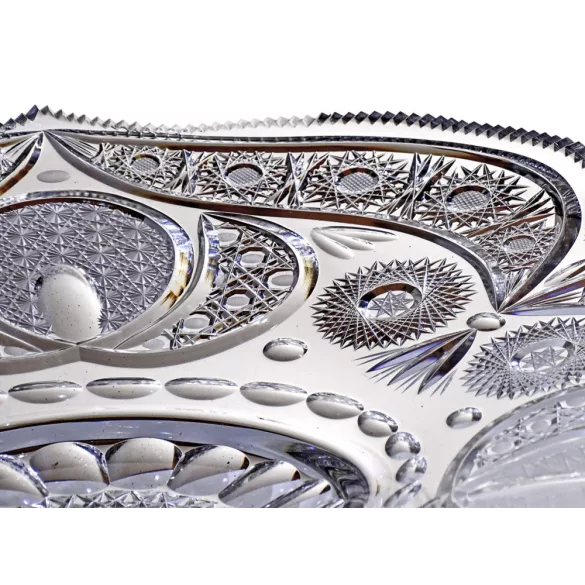 Other Goods * Cristal de plumb Platou mare pentru prăjituri 42 cm (Sze16446)