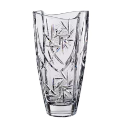   Victoria * Cristal Vază în formă de butoi 28 cm (Smi17168)