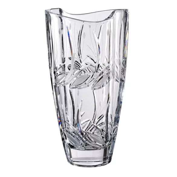 Viola * Cristal Vază în formă de butoi 28 cm (Smi17268)