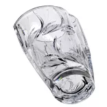 Viola * Cristal Vază în formă de butoi 28 cm (Smi17268)