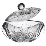 Viola * Cristal Bonbonieră 18 cm (Orb17291)