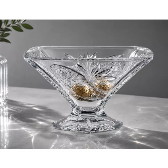 Liliom * Cristal Bol 22 cm (Cs17551)