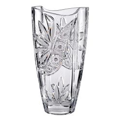 Liliom * Cristal Vază în formă de butoi 28 cm (Smi17568)