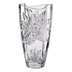 Liliom * Cristal Vază în formă de butoi 28 cm (Smi17568)