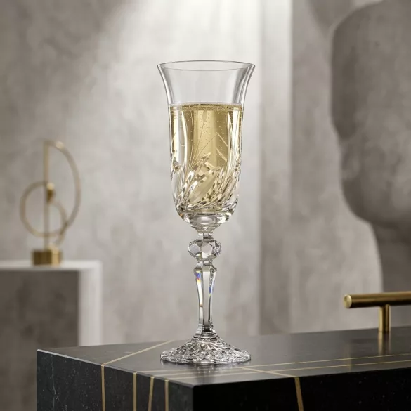 Viola * Cristal Pahar de șampanie 150 ml (L17907)
