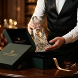 Fire * Cristal Sticlă pentru palincă 400 ml (Cs18658)