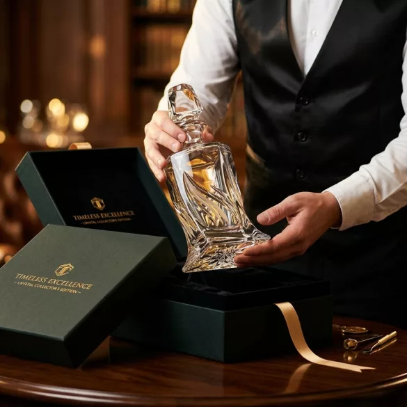Fire * Cristal Sticlă pentru palincă 400 ml (Cs18658)