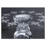 Small Flowers * Cristal Suport pentru tort cu picior 30 cm (19603)